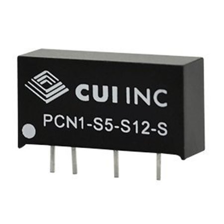CUI INC DC to DC Converter, 5V DC to 5V DC, 1VA, 0 Hz PCN1-S5-S5-S